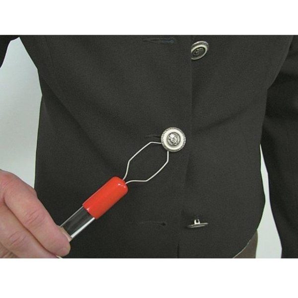 Acrylic Handle Button Hook