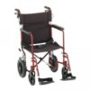 Lightweight Transport Chair with Hand Brakes
