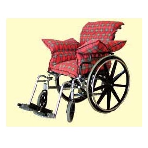 Plush Overstuffed Wheelchair Cushion